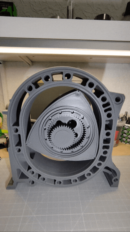 Wankelmotor mit Funktion XXL