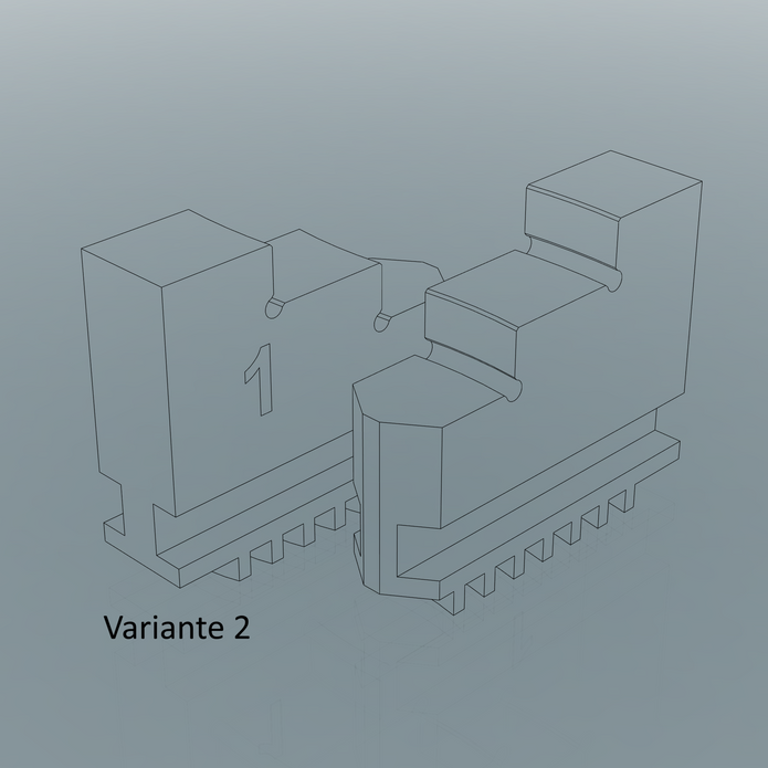 Spannbacken für K11 - 80mm und 125mm