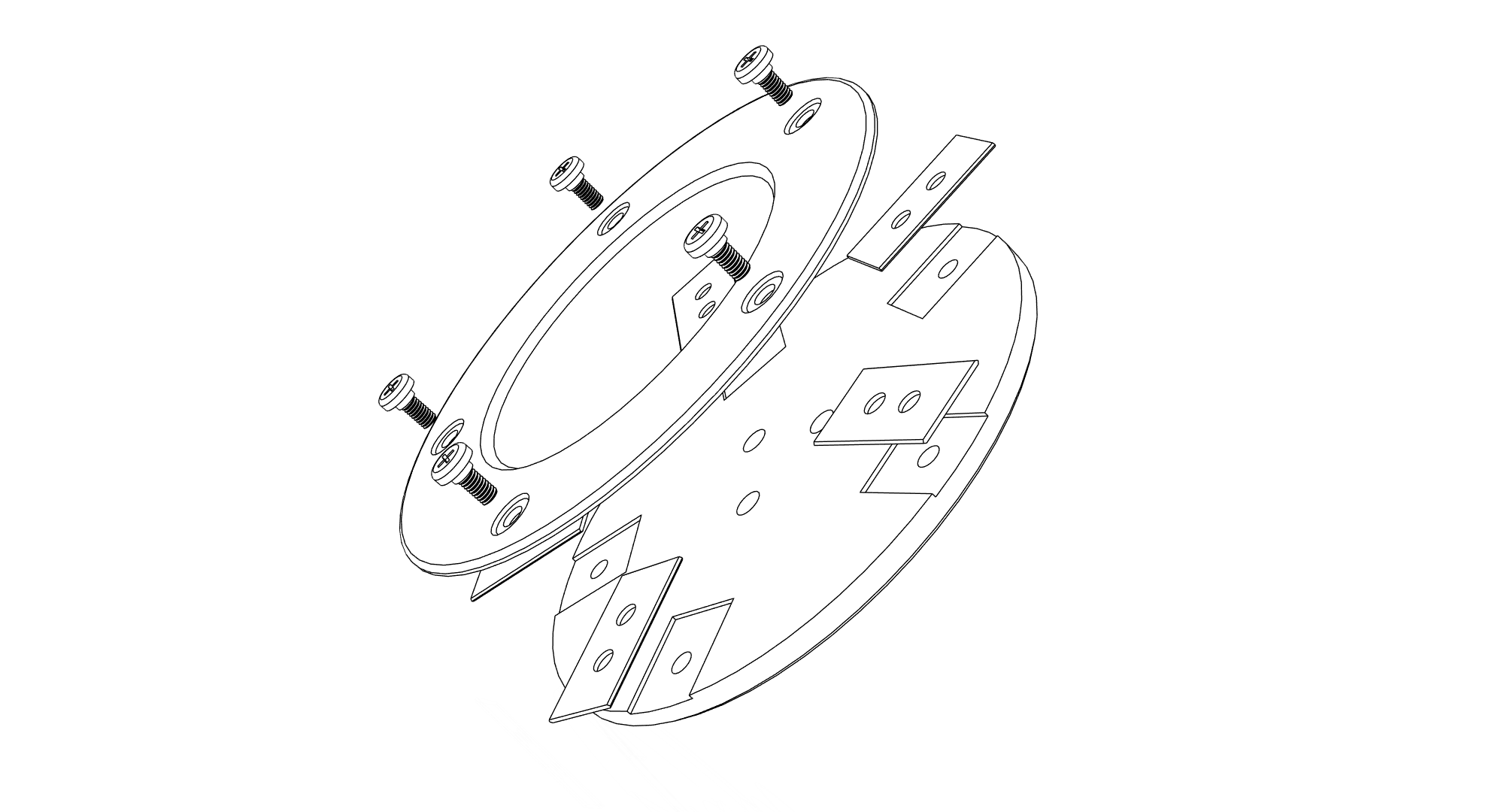 Yuka 1500/2000 Messerteller Starre Klingen
