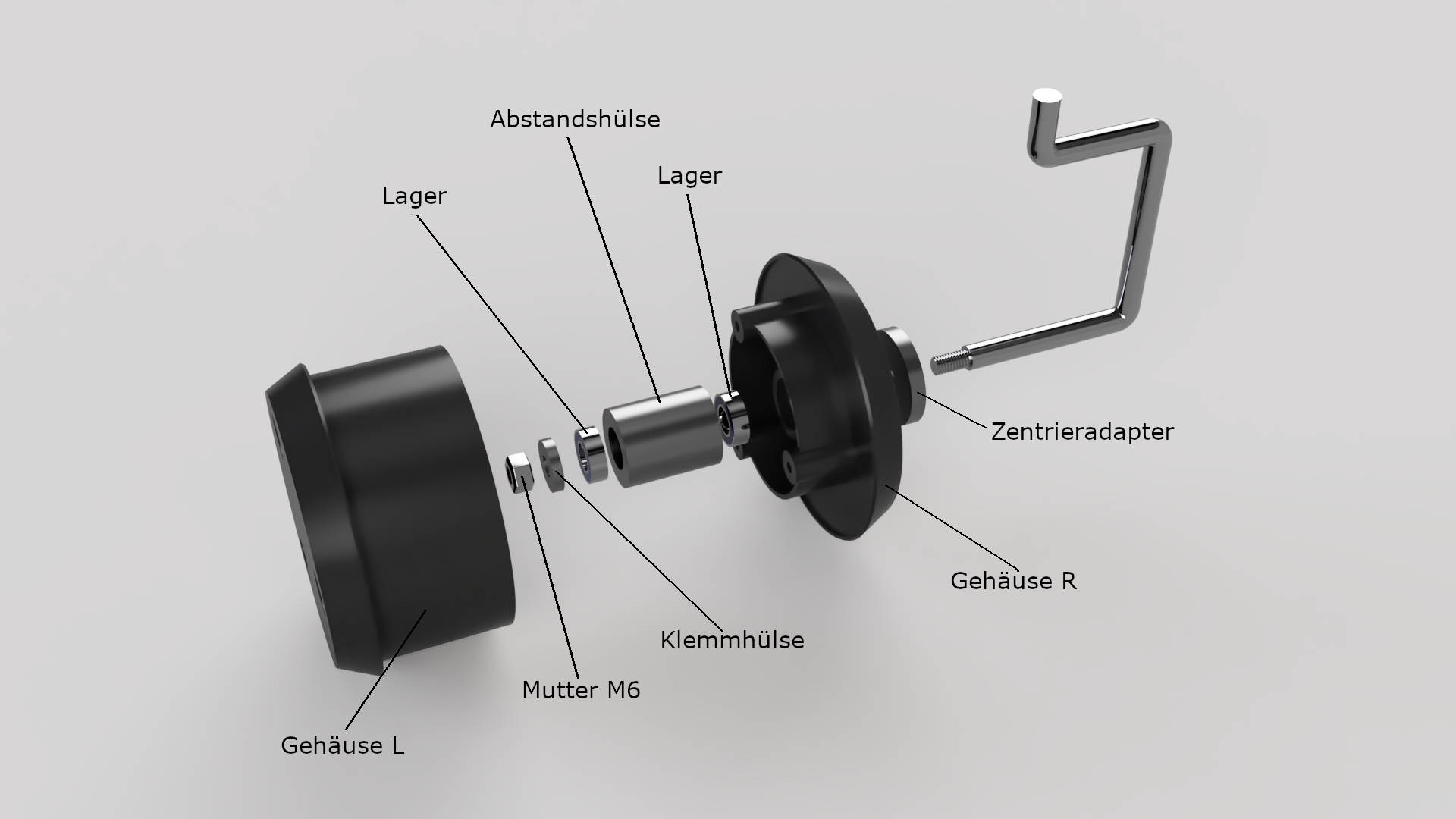 Yuka 1500/2000 Vorderrad inkl. Lager