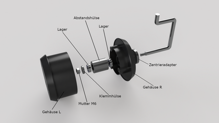 Yuka 1500/2000 Vorderrad inkl. Lager
