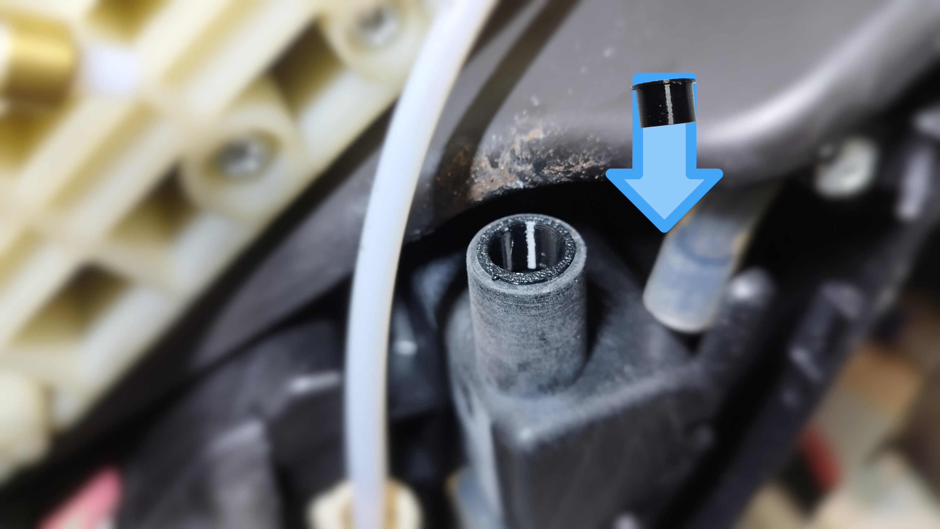 DeLonghi ECAM Dichtung für Abdampfkammer und Wegeventil