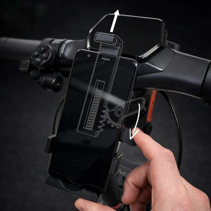 Segway ZT3 Pro D Handyhalterung Anti Vibration