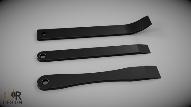 Kunststoffspachtel 3er Set