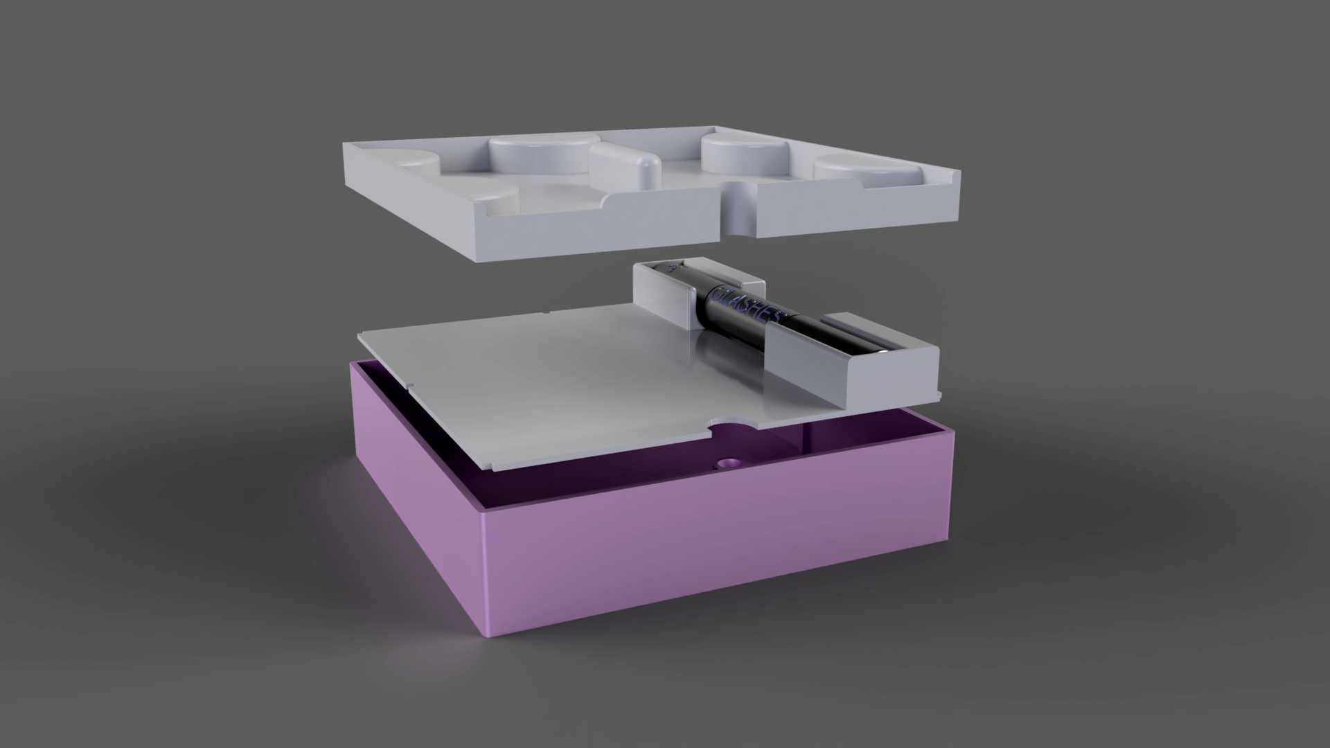 Wimpern Reisebox Zusatzboden